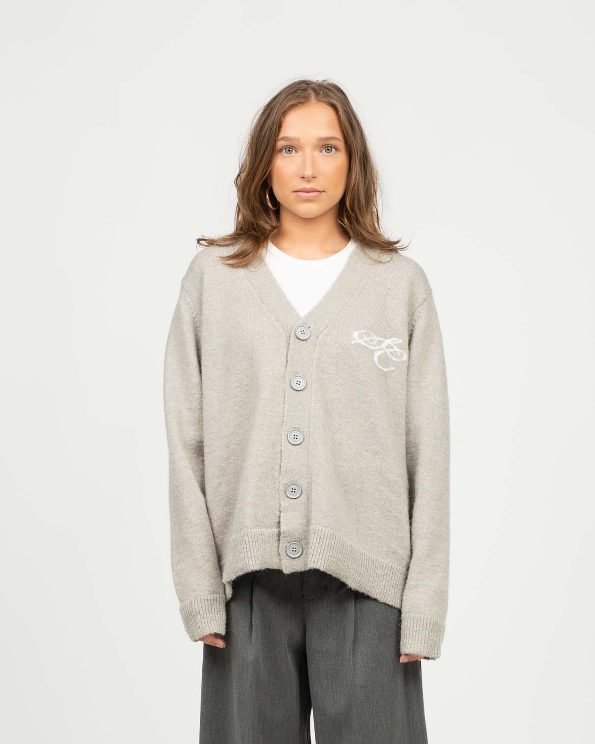 Cardigan Light Gray